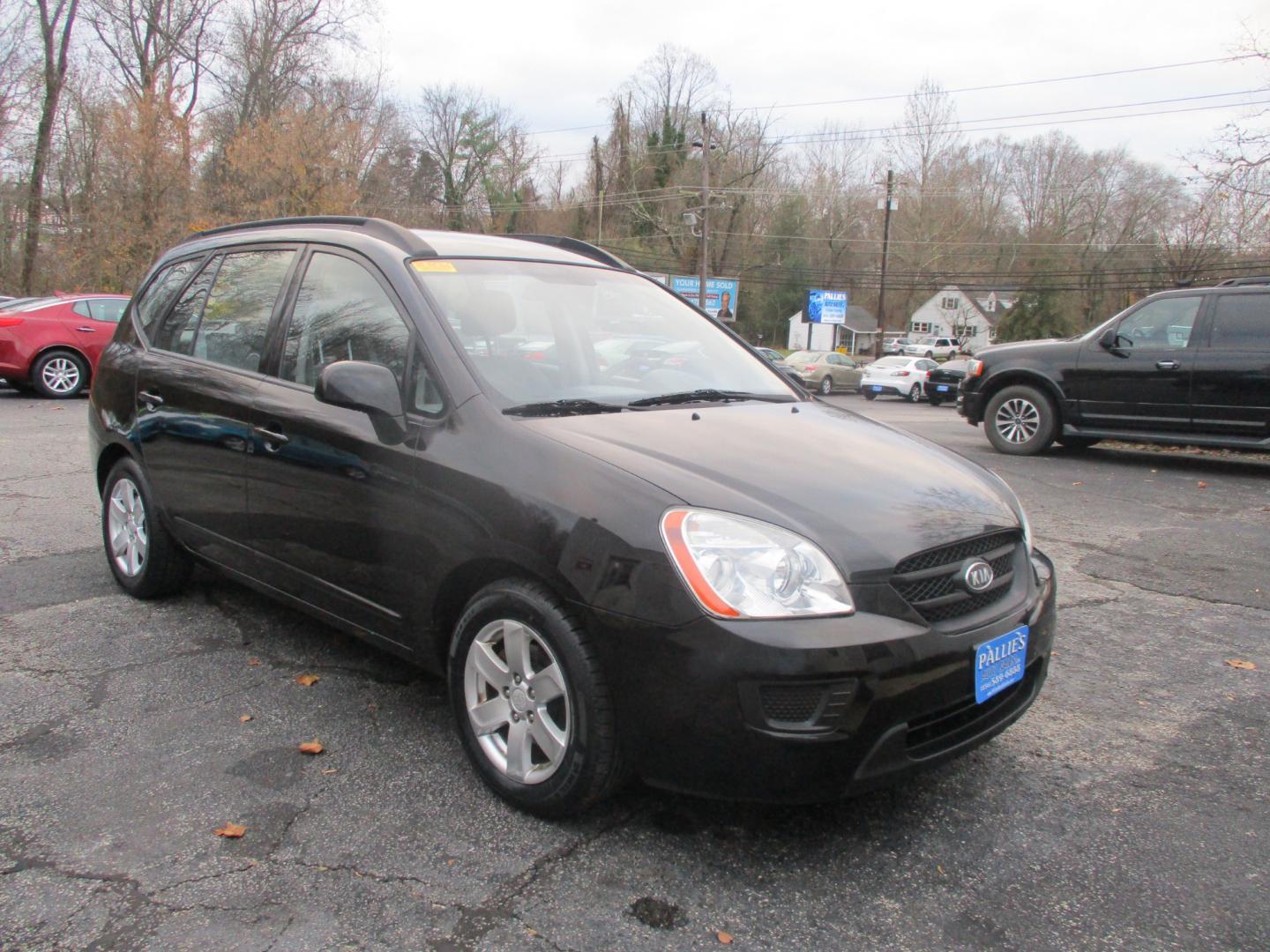 2008 BLACK Kia Rondo (KNAFG526X87) , AUTOMATIC transmission, located at 540a Delsea Drive, Sewell, NJ, 08080, (856) 589-6888, 39.752560, -75.111206 - Photo#8